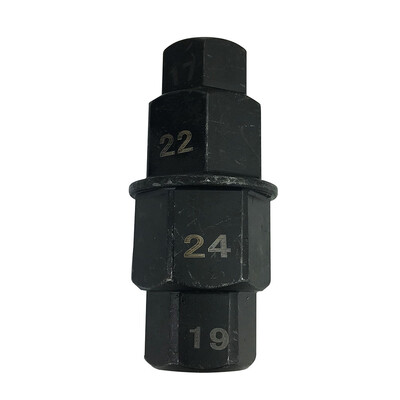 

Motorcycle Hex Axle 17 19 22 24mm Tool Front Rear Wheel Spindle Drive Driver Removal Tool