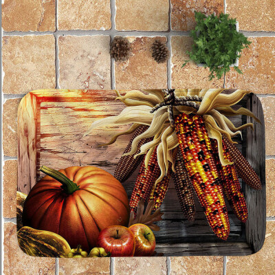 

Toponeto Halloween Pumpkin Welcome Doormats Indoor Home Carpets Decor 40x60CM