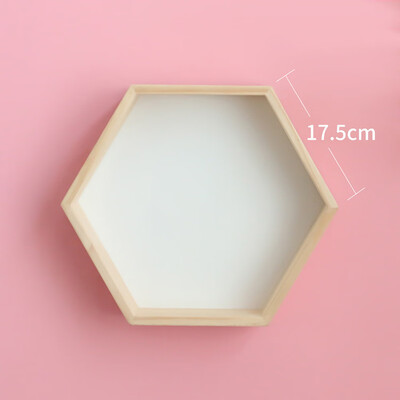 

Creative Modern Shelf Home Decor Children Room Hexagon Wall-mounted Home&Living