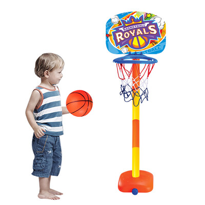 

YIWULABasketball Royals Toddler Basketball Hoop Toy Indoor Outdoor Kit for Children