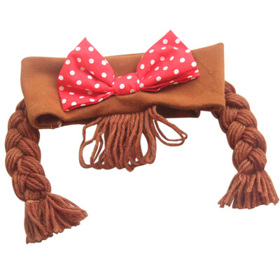 

Hot Sale 11 Kinds Cute Baby Girls Children Girls Headwear Bow Small Braid Hairband Cotton Hair Accessories 0-3Y