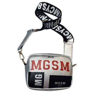 

Children Letter Print Cross-body Handbag Fashion Boys Girls Kids PU Shoulder Messenger Bag