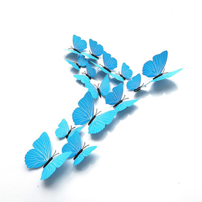 

12PCSSet 3D Butterfly Wall Stickers Decal Art Design Kids Room Home Decoration