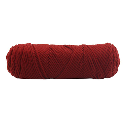 

Toponeto 100g Chunky Wool Roving Scarf Knit Wool Yarn Thickness Warm Hat Household A