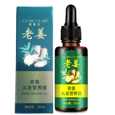 

Ginger Hair Growth Serum Essence for Women&Men Anti Hair Loss Liquid Damaged Hair Repair Growing Faster Repair 30ml