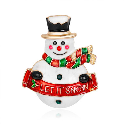 

Item Multicolor Alloy Rhinestone Christmas Brooch Corsage Rhinestone Christmas Brooches
