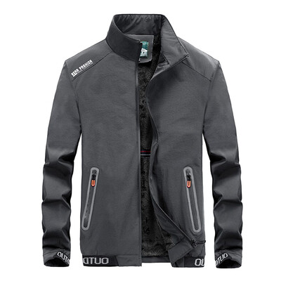 

Gobestart Mens Autumn Winter Casual Solid Turn-down Collar Jacket Coat