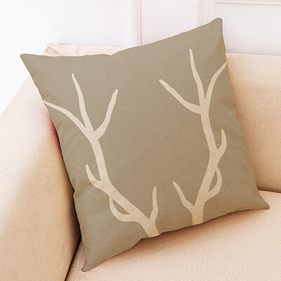 

〖Follure〗Christmas Home Decor Cushion Cover Graffi Style Throw Pillowcase Pillow Covers