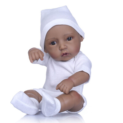 

Reborn Baby Girl Doll 10 inch Soft Full Silicone Vinyl Body Lifelike Newborn Doll With Cloths Play House Bath Toy Gift Pink Romper