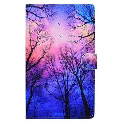 

BannerLive TPU Case for Amazon Kindle Fire HD8 2016 2017 Cover Amazon2016 Amazon2017 Funda Coque Flower Bear Wolf Tree Deer Fox