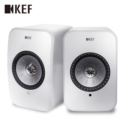 

KEF LSX High Fidelity Active Digital Audio Wireless Bluetooth Hi-Fi Stereo Music System Desktop Speaker Magic Red