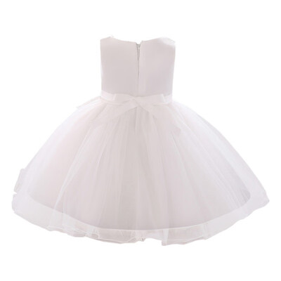 

Baby Girls Dress 2019 Elegant Girl Evening Dress For Wedding Birthday Kids Dresses For 0-2 Yeas Girls Clothes