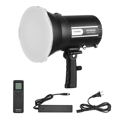 

YONGNUO YN100LED 100W High Power LED Video Light Sun Light 5500K CRI≥90 24G Wireless Remote Control for Canon Nikon Sony DSLR Cam