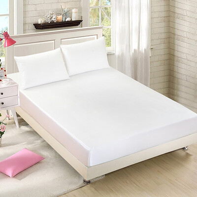 

Bedding 15m18m Elastic Mattress Cover Solid Color Bed Sheets Fitted Bed Sheet Elastic Fabric Bedspread