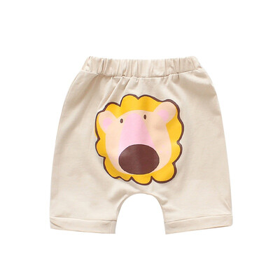 

Summer Baby Shorts Baby Boys Clothes for Girls Cartoon Print Short Kids Knee Length Casual Shorts