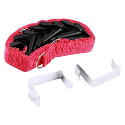 

Hanging RopeAdjustable Seamless Door Back Hanging Rope Wall Hooks Hanger For Kitchen Bathroom