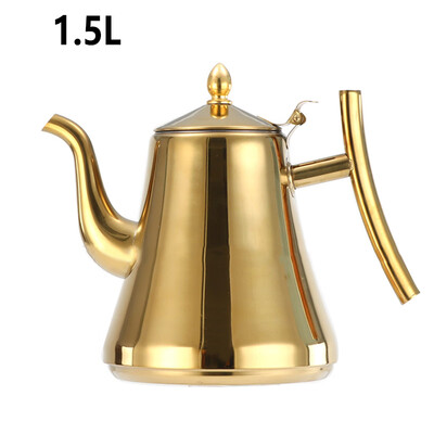 

Quart Stainless Steel Whistling Tea Kettle Pot With Infuser Water Heater Boil