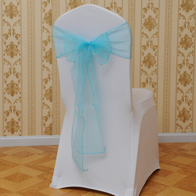 

Toponeto 10PCS Hotel Banquet Solid Color Flower Chair Back Band Covers Wedding Party Decoration