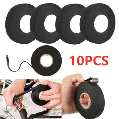 

510PCS High Temp Adhesive Cloth Tape Cable Looms Wiring Harness