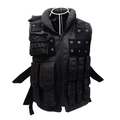 

Men Hunting Vest Outdoor Waistcaot Military Training CS Vest Swat Protective Modular Safety Vest