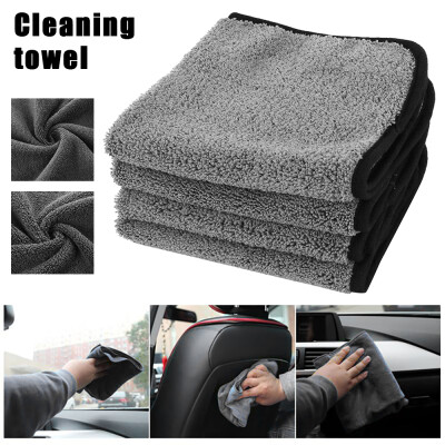 

Professional 4Pcs Car Polishing Cloth Dry Cloth Microfiber Cloth Microfibre 40x40cm