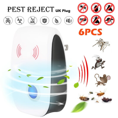 

64pcs Electronic Ultrasonic Pest Repeller Pest Control Mosquito Insect Killer Rat Mouse Cockroach Pest Reject Repellent