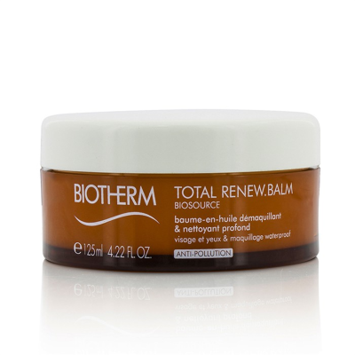 

BIOTHERM - Biosource Total Renew Balm Balm-To-Oil Deep Cleanser - For Face & Eyes & Waterproof Make-Up 125ml422oz