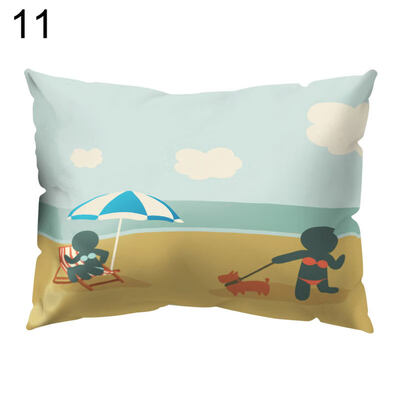 

Fresh Blue Sky Cloud Throw Pillow Protector Case Cushion Cover Bedding Articles