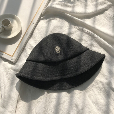 

Red Fishermans hat Korean version of Baitie Japanese sunshade sunscreen&wide eaves travel sunhat ins tide