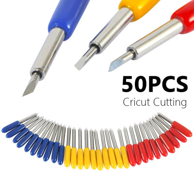 

new 20Pcs 30° 20Pcs 45°Standard 10Pcs 60° Deep Cut Vinyl Fabric Cutting Blades