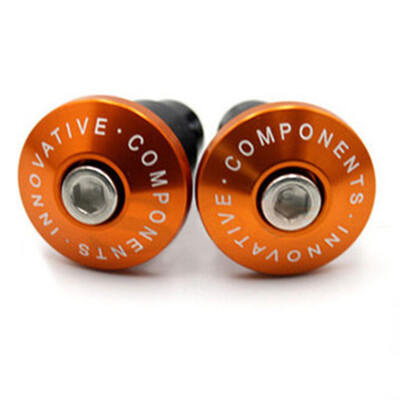 

1 Pair Aluminum Alloy MTB Mountain Road Bicycle Handlebar End Plugs Bar Cap Tool