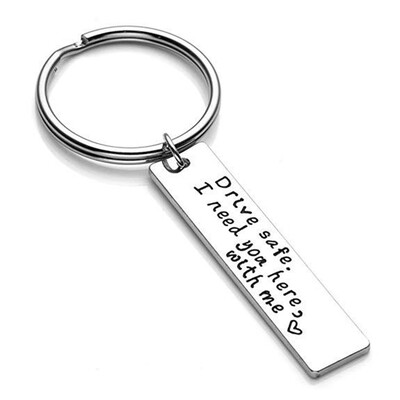 

Drive Safe Keychain Handsome I Love You Trucker Husband Gift For Husband Valentines Day Gift