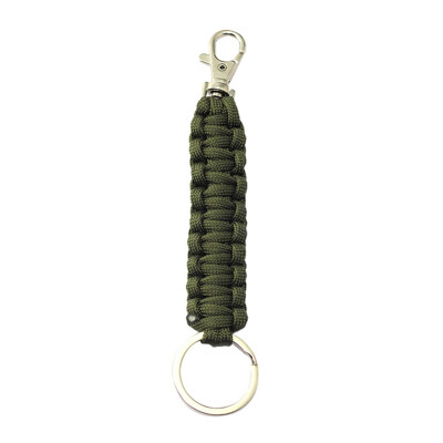 

Outdoor Multi-function Tool Emergency Key Chain Rope Lanyard Carabiner Buckle Ring For Hiking Camping Hunting