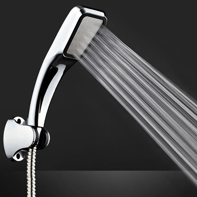 

Practical Durable 300 Holes High Pressure Shower Head Powerfull Boosting Spray Bath Water Saving