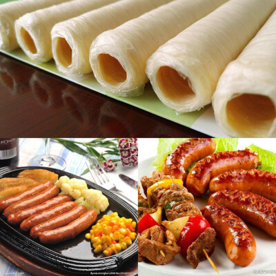 

Eatable Roasted Sausage Wrapper Collagen Protein Wrapper Casings Sausage Ham Home Kitchen Dining Kitchen Tools Poultry Tools