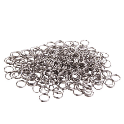 

PH PANDAHALL 270pcs Stainless Steel Jump Rings Double Loops