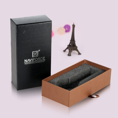 

Naviforce Execellent Beautiful Sturdy Slide-drawer Watch Case Elegant Gift Box Multifunctional Storage Box