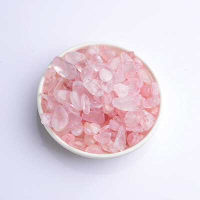

JINGLINGWUZHEr Natural Powder Crystal Raw Stone Polishing Crystal Crushed Stone Bracelet Decoration 4248