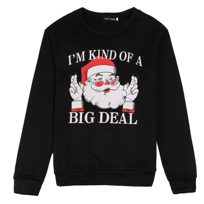 

Autumn/winter men black Santa Claus jacket