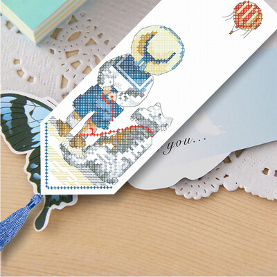 

embroider DIY DMC Cross stitchSets For Embroidery kits bookmark factory direct sale