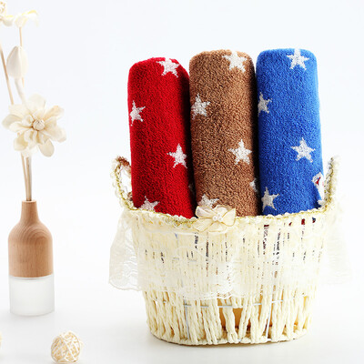 

Vosges Jieyu cotton towel 3 loaded Superman justice shield thickening wash towel 3474cm red blue brown