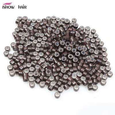 

500Pc Hair Beads Hair Extensions Micro Rings Silicone Rings/Links/Beads Hair Extension Tools Hair Beads Ring