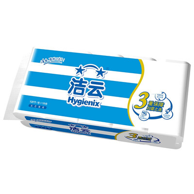 

Jie Yun toilet paper flexible 120 series of coreless roll toilet paper * 10 volumes (new and old packaging random delivery