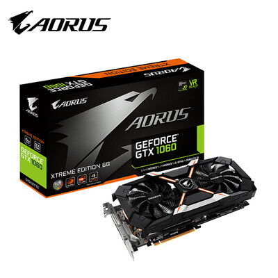 

Gigabyte (GIGABYTE) AORUS GTX 1060 Xtreme Edition 1620-1783MHz / 8164MHz 6G / 192bit GDDR5 eating chicken graphics