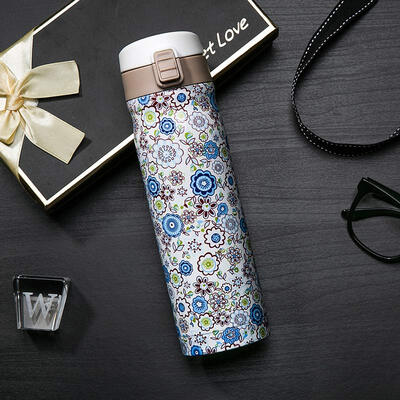 

A Ting American style jump cover applique fashion 304 thermos cup