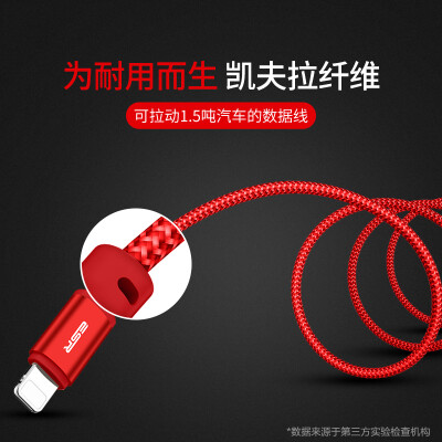 

Illustrator Apple data cable charger line usb for iphone8 / 7 / 7s Plus / 6 / 6s plus / iPad Air / Pro / mini braid 1m- China Red