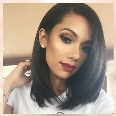 

130 Density Straight Lace Front Human Hair Wigs Short Wigs For Black Women Human Hair Bob Wigs Brazilian Hair Short Cut Lace Wigs