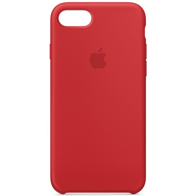 

Apple iPhone 87 Silicone CaseMobile ShellMobile Phone Case - Red