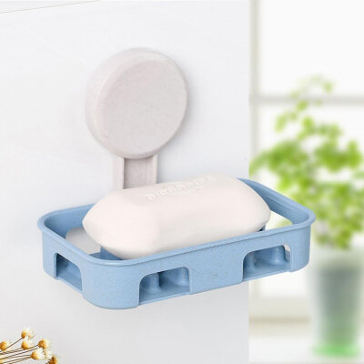 

Suckers Bathroom Soap Shelf, Bathroom Shower Soap Box Dish Storage Plate Tray Holder Case Soap Holder