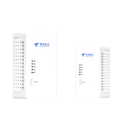 

Hai billion Kang (HEXICOM) HM500W / HS500W elink wireless router power cat suit WiFi coverage through the wall Wang a pair of 500M support IPTV